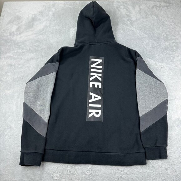 Nike Air Black Full Zip Hoodie Men’s Size M - Picture 13 of 15